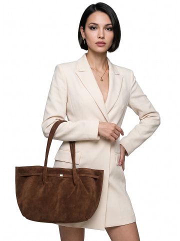 Forty degrees Shopper in cognac