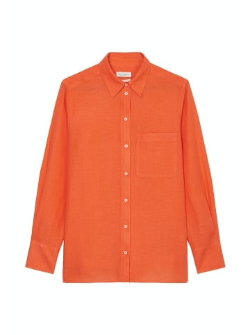 Marc O'Polo Leinenbluse regular in Orange