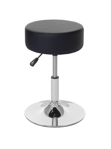 MCW Hocker C22, Kunstleder, schwarz