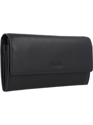 Esquire Peru Geldbörse RFID Leder 18,5 cm in schwarz