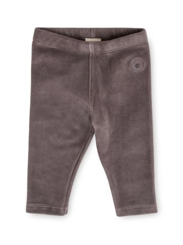 Sigikid Velours-Hose Schneehase in grau