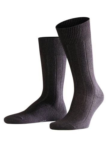 Falke Strick- / Wollsocken Lhasa Rib Socken in Anthrazit