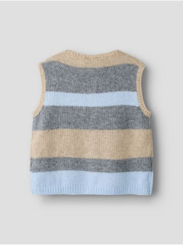name it Strickweste in Subdued Blue