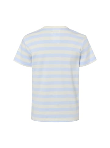 Marie Lund Shirt in hellblau vanille - 0003