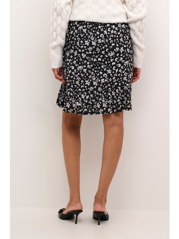 Kaffe Rock KAsanne Regular fit in Black/Chalk Flower