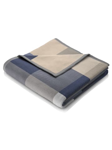 biederlack Wohndecke Woven in blue