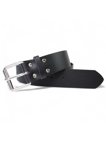 FRONHOFER Herrengürtel Rollschnalle in Schwarz