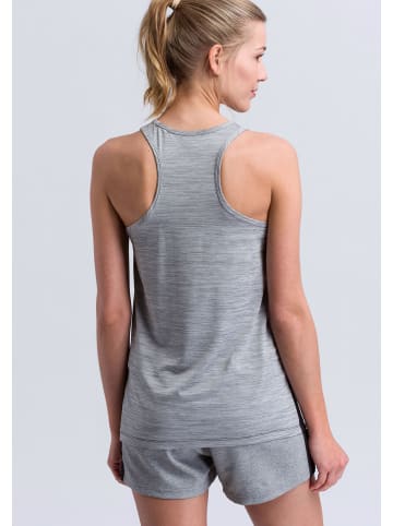 erima 5-C Tanktop in schwarz/grau melange/weiss