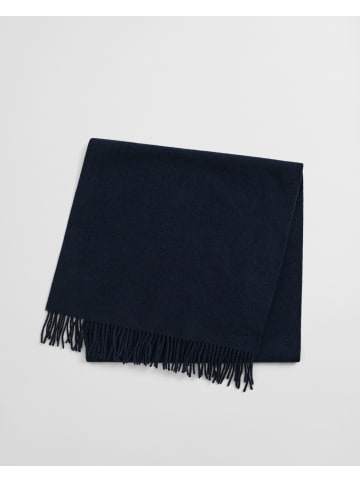 Gant Gewebter Wollschal in Evening Blue