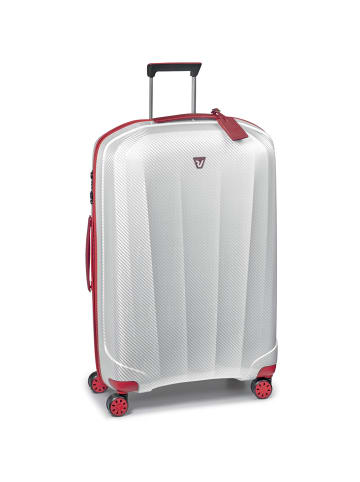 Roncato We Are Glam 4-Rollen Trolley 80 cm in rosso-bianco