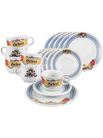 Seltmann Weiden 18-tlg. Kaffeeservice Compact Bayern in Bunt