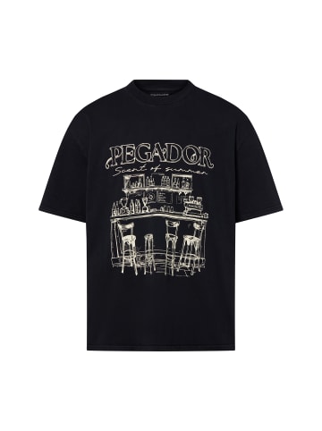 PEGADOR T-Shirt Barno in schwarz