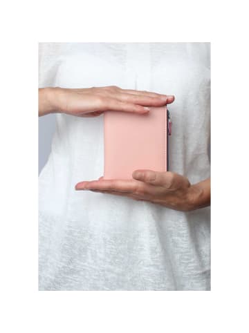VARGU Echtleder Geldbörse ADA 1-A in light pink - mauve