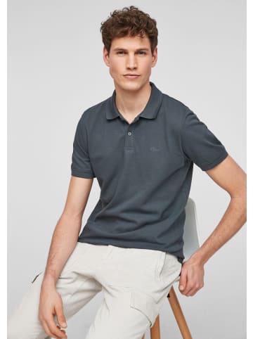 S. Oliver Poloshirt in Anthrazit