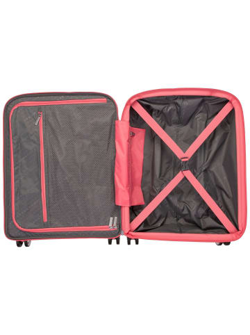 American Tourister Trolley Starvibe Spinner 55 EXP in Sun Kissed Coral