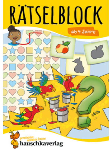 Hauschka Buch - Rätselblock ab 4 Jahre - Band 1