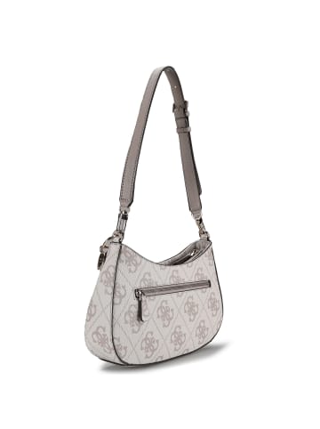 Guess Noelle Schultertasche 29 cm in dark taupe logo