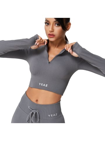 YEAZ RUNWAY Top in schwarz