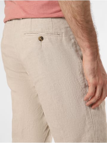 Nils Sundström Leinenhose Nielson in kitt