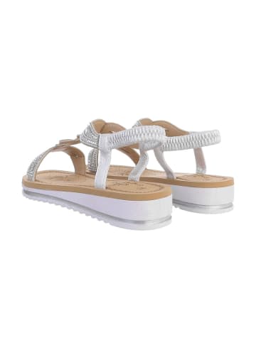 Ital-Design Sandale & Sandalette in Silber