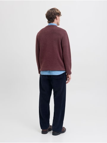 Jack & Jones Strickpullover in Winetasting