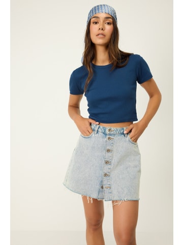 NO MATTER WHAT Shirt in Dunkelblau
