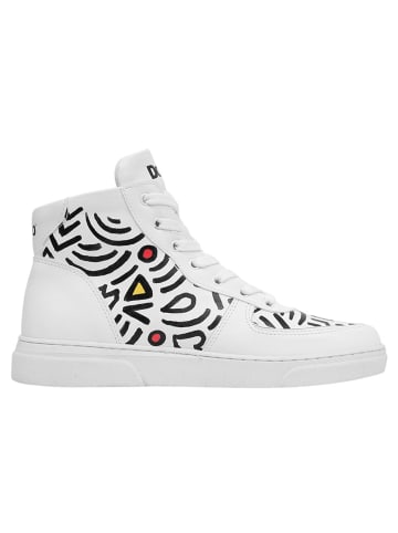 Dogo Ace Boots - Abstract Outline white 38 in Weiß