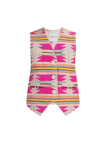 IZIA Mädchen Weste in Pinkes Inka Muster