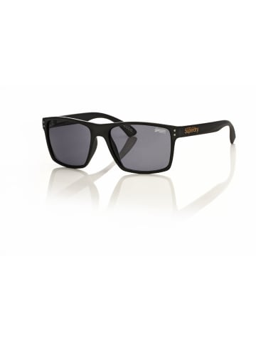 Superdry Superdry Sonnenbrille aus Kunststoff in Schwarz/Grau