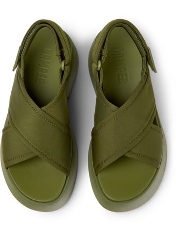 Camper Sandalen " Tasha " in Mittelgrün
