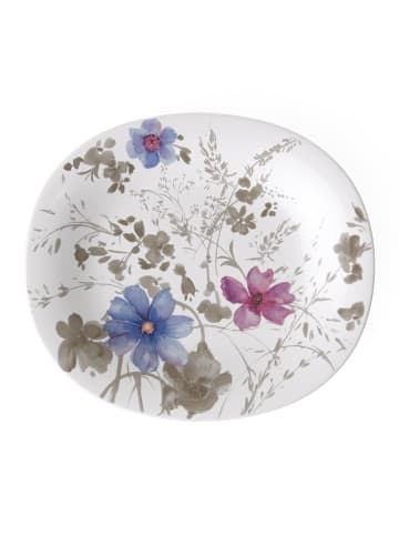 Villeroy & Boch Frühstücksteller oval Mariefleur Gris Basic in bunt