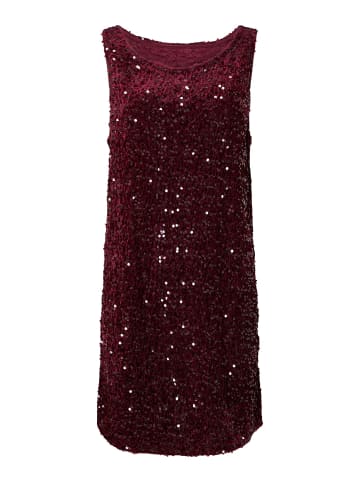 Pieces Midikleid in Tawny Port