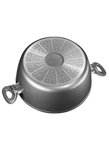Stoneline Kochtopf | mit Deckel in Grau (Griff)