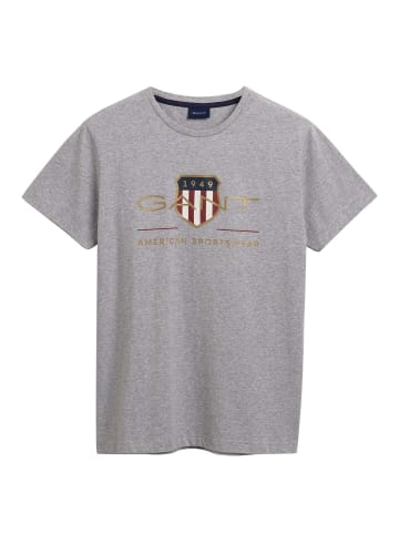 Gant T-Shirt 1er Pack in Grau