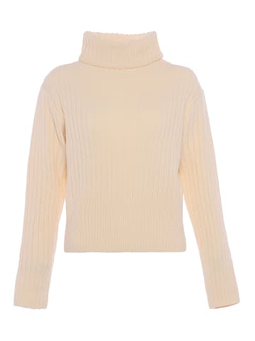 Blonda Damen Sweater in WOLLWEISS