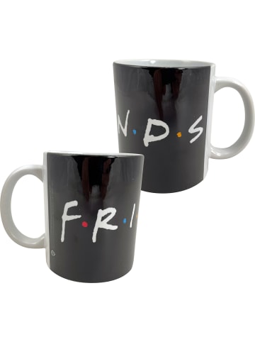 United Labels Friends Tasse - Logo  320 ml in schwarz