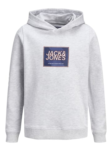 JACK & JONES Junior Hoodie 'Rain' in weiß