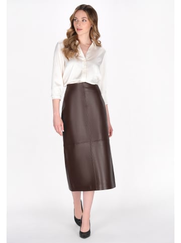 DreiMaster Klassik Skirt in coffee brown