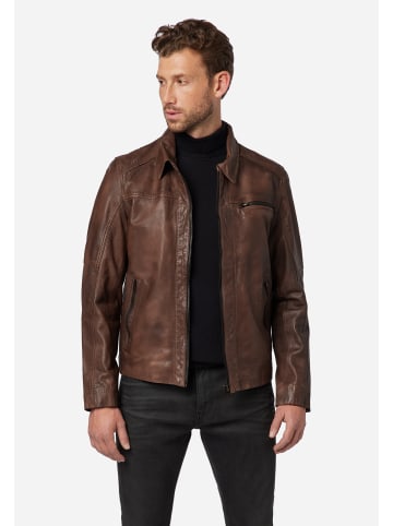 Ricano Lederjacke Shelby in Braun