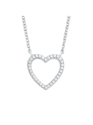 s.Oliver Kette mit Anhänger Silber 925, rhodiniert in Silber