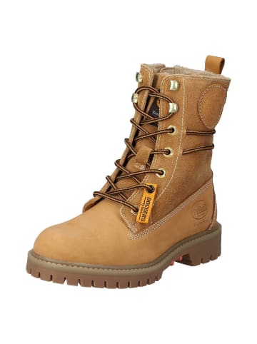 DOCKERS Schnürstiefeletten in golden tan