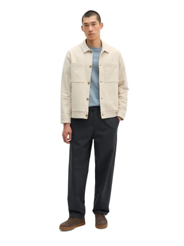Marc O'Polo Sweatjacke relaxed in Grey Silk