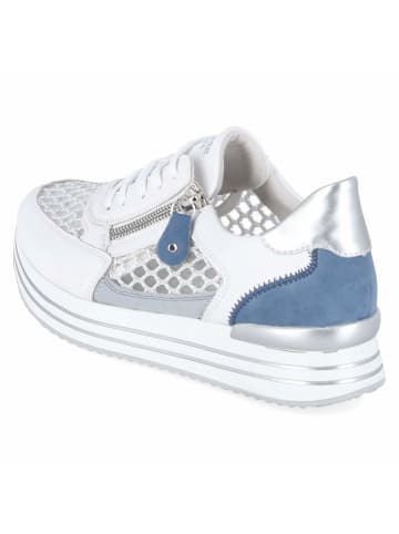 remonte Schnürhalbschuh in weiss