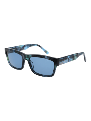 Gant Männer Sonnenbrille Rechtwinklig Blau
