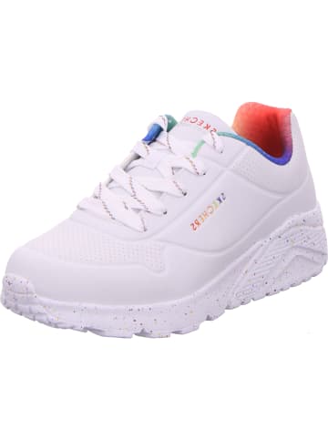 Skechers Sneaker UNO LITE - RAINBOW SPECKLE in white/multi