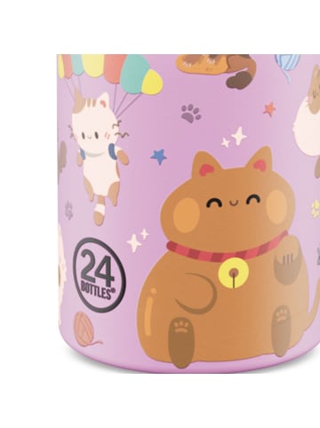 24Bottles Kids Trinkflasche 330 ml meow friends