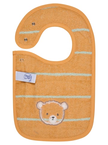 Sterntaler Lätzchen Druckknopf BÄR Bo in helles grün