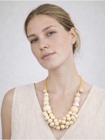 collezione alessandro Kurze Kette " Bea " in gelb