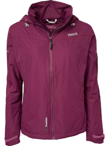 PRO-X elements Funktionsjacke "FRIEDA" in Weinrot