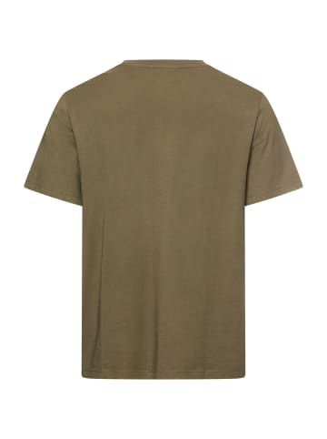 Camel Active T-Shirt mit Print in Olivgrün